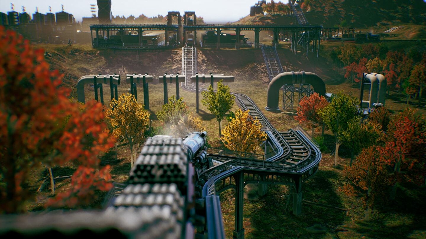 铁路建造管理模拟游戏《异星铁路》