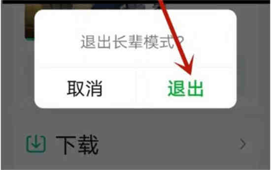爱奇艺长辈模式在哪退出