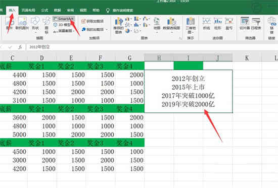 excel怎么用表格做时间轴